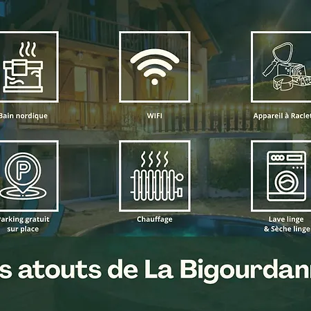 בית נופש La Bigourdane Grand Confortable & *